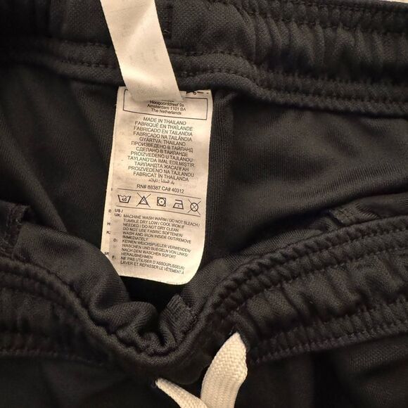 Adidas Kids Black Track Pants - Picture 10 of 11
